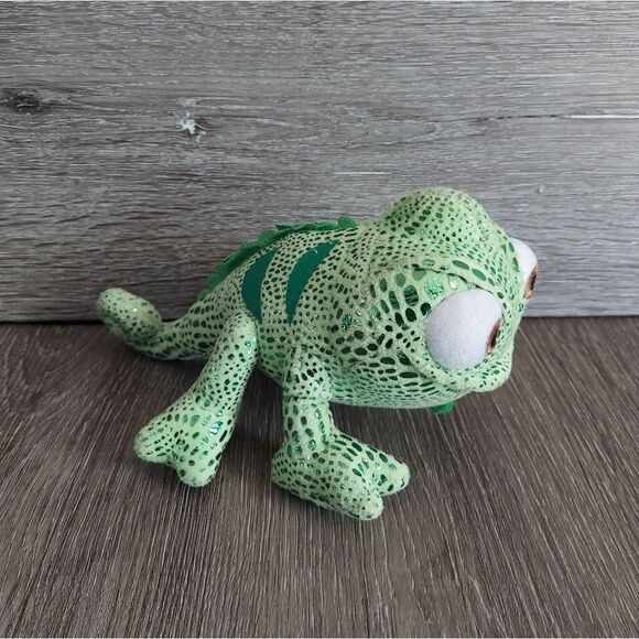 Disney Official Tangled Rapunzel Pascal The Chameleon Mini Soft Plush Toy - Picture 1 of 6